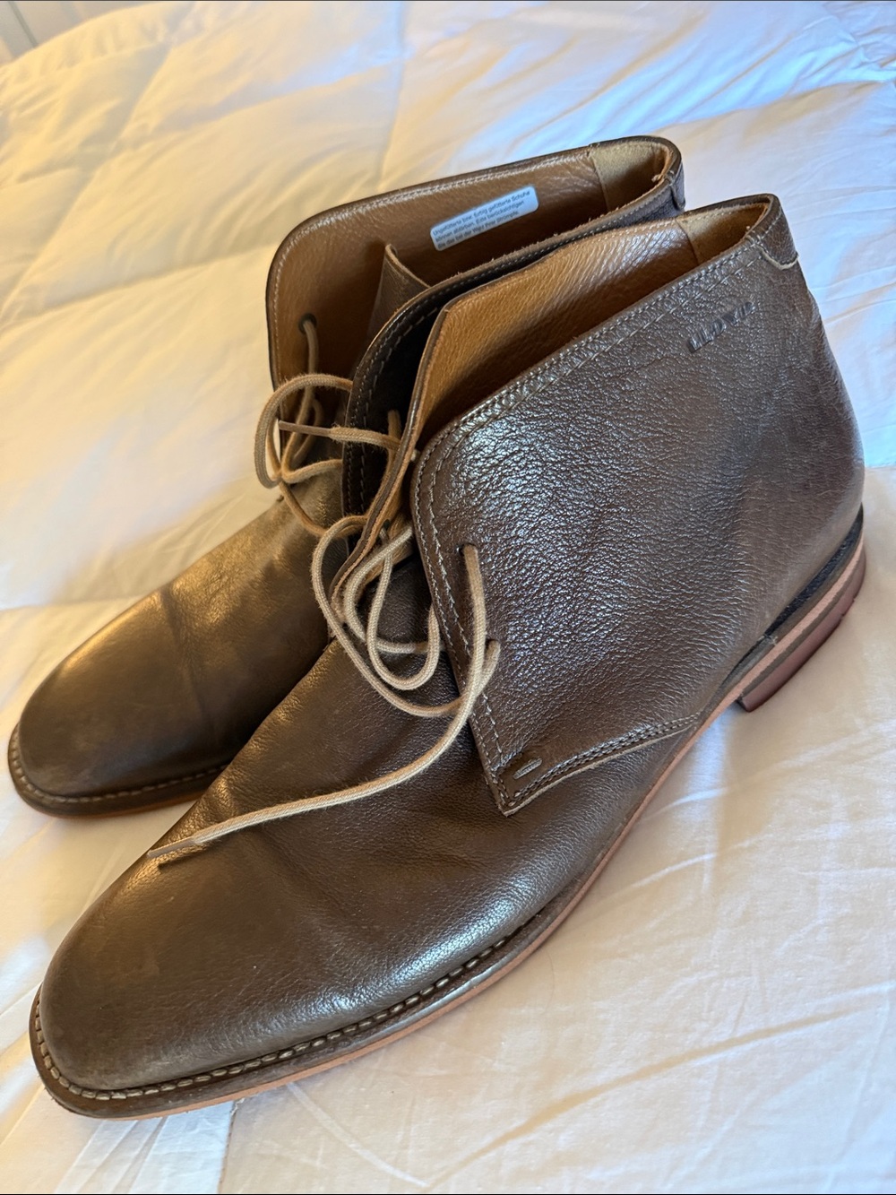 Lloyd Lake Men's Brown Leather Chukka Boots